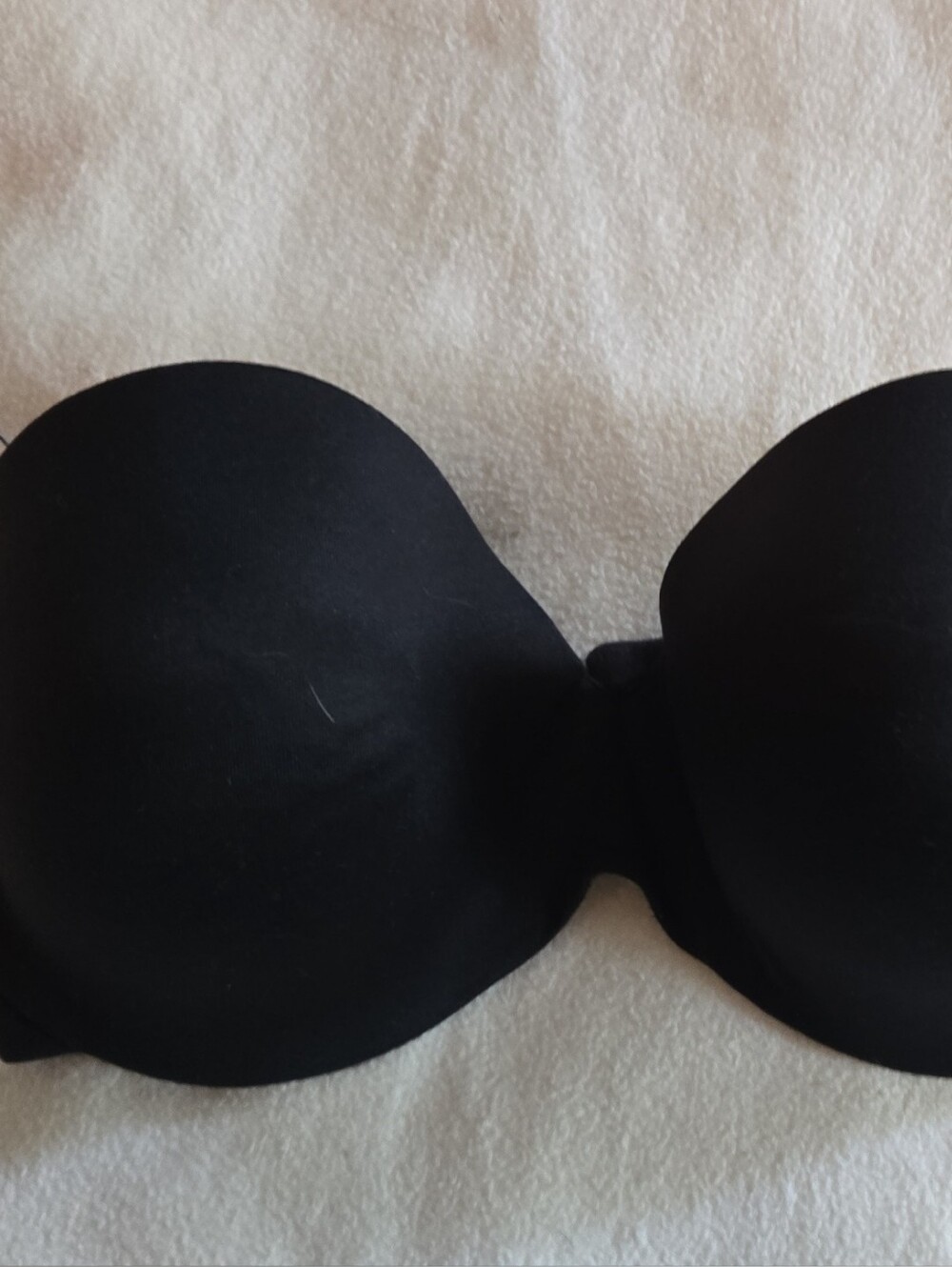 Maidenform Black Strapless Smooth Bra